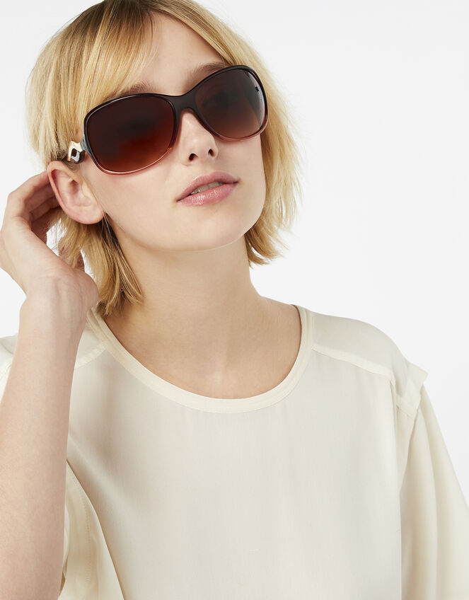 Wendy Wave Wrap Sunglasses, , large