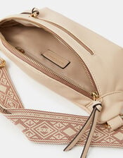 Sling Crossbody Bag, Cream (CREAM), large