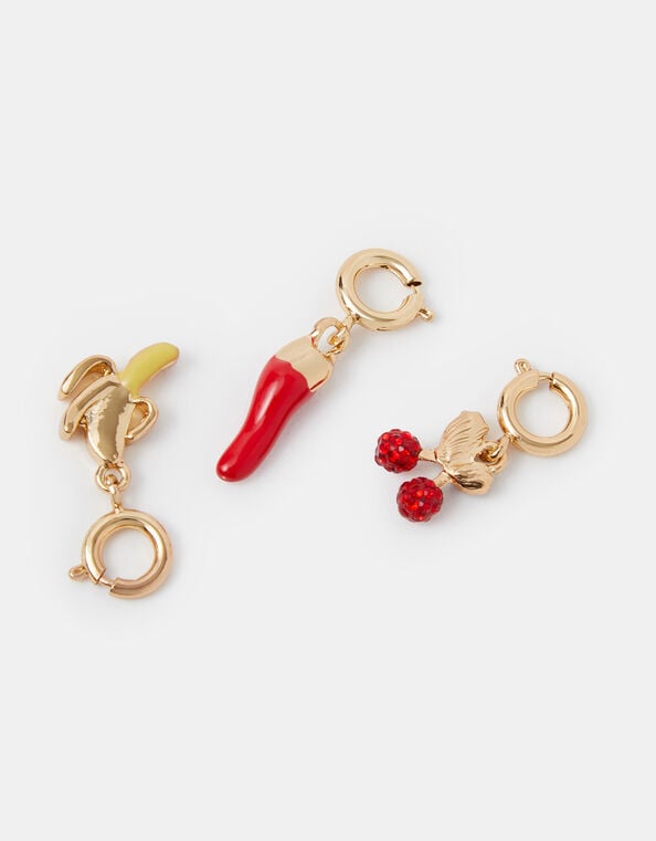 3-Pack Fruit Jewellery Charms, , large