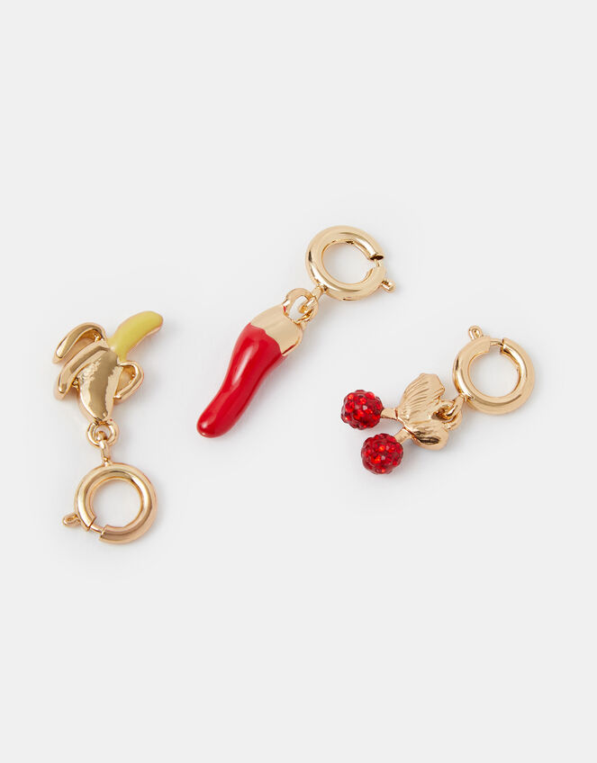 3-Pack Fruit Jewellery Charms, , large
