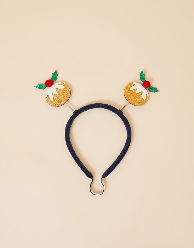 Christmas Pudding Bopper Dog Headband Multi Gifts for pets