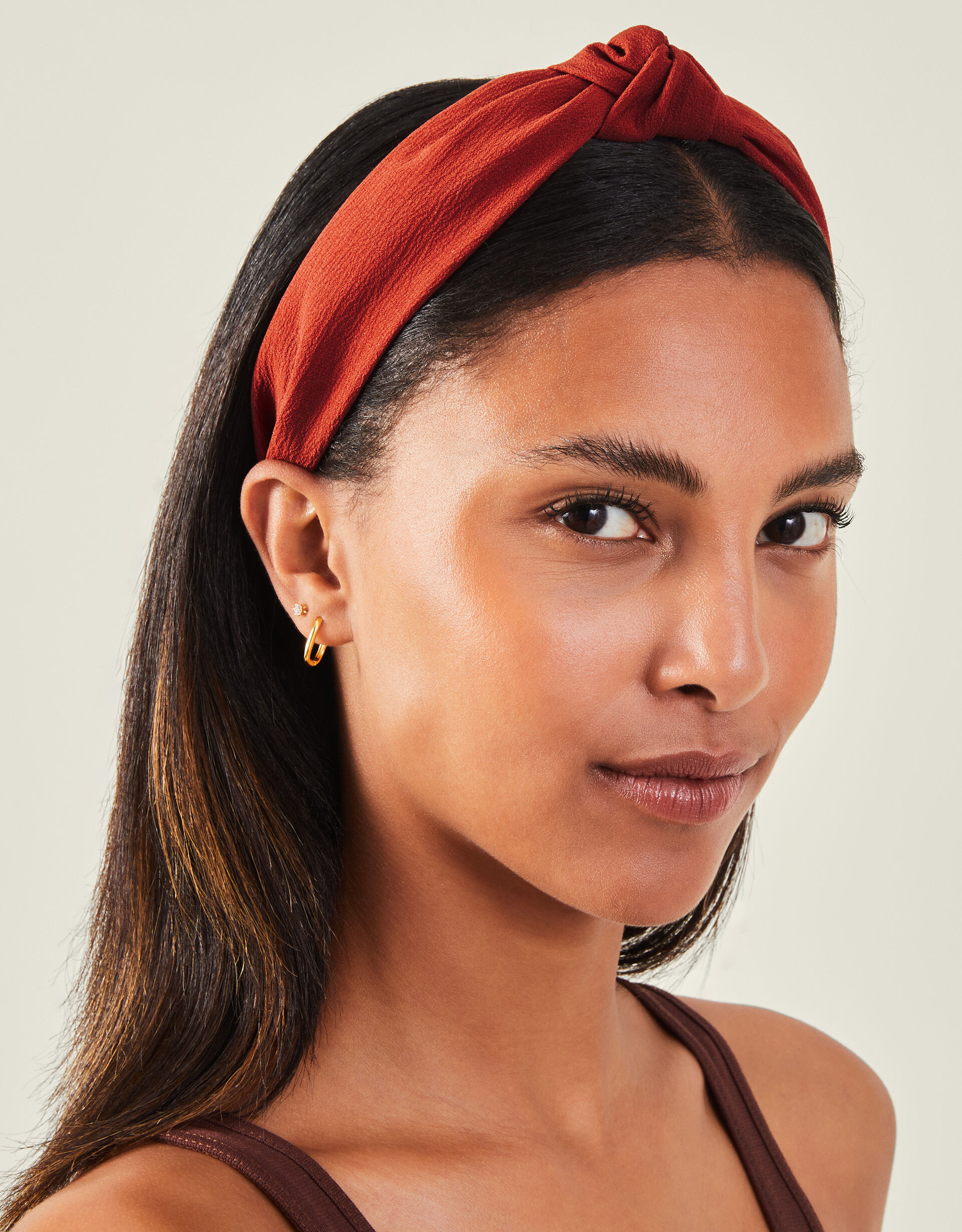 Babyhug Headbands with Knot Detailing Pack of 3 - Red main image 1