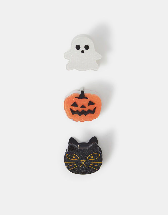 3-Pack Mini Halloween Claw Clips, , large
