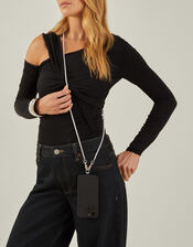 Diamante Phone Strap, , large