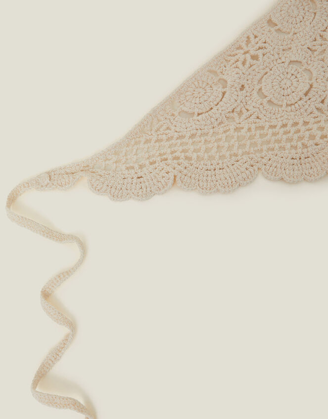 Crochet Bandana, , large