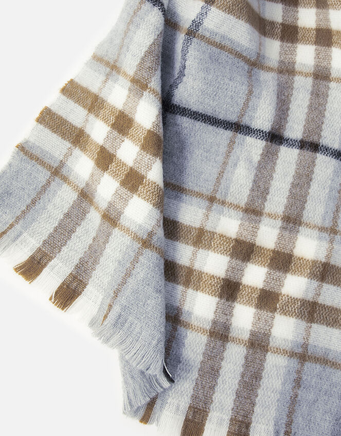 Wonder Check Blanket Scarf, , large