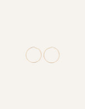 Mid-Size Simple Hoops, Gold (GOLD), large