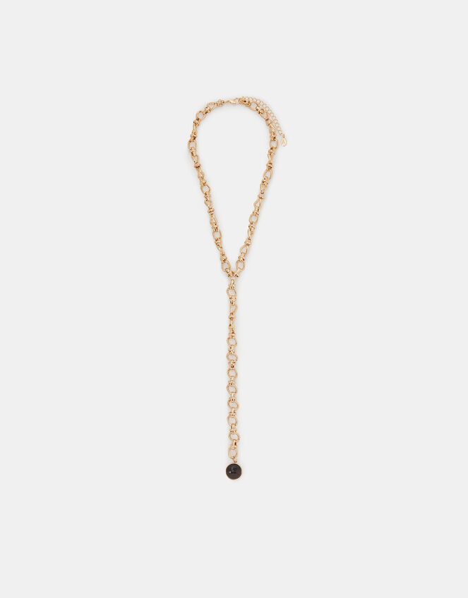 Long Lariat Pendant Necklace, , large