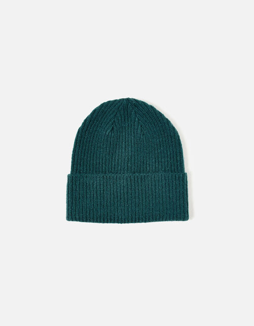 Soho Knit Beanie Hat, Teal (TEAL), large