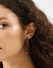 Mini Cascade Bead Drop Earrings, , large