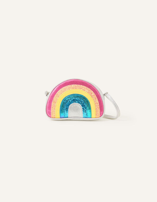 Girls Rainbow Cross-Body Bag, , large