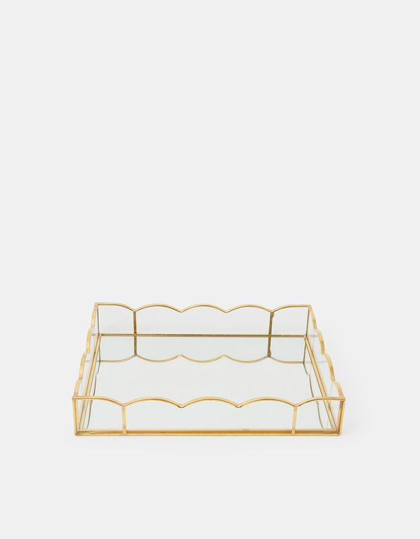 Scallop Mirror Tray, , large
