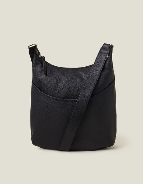 Leather Large Scoop Bag, , large
