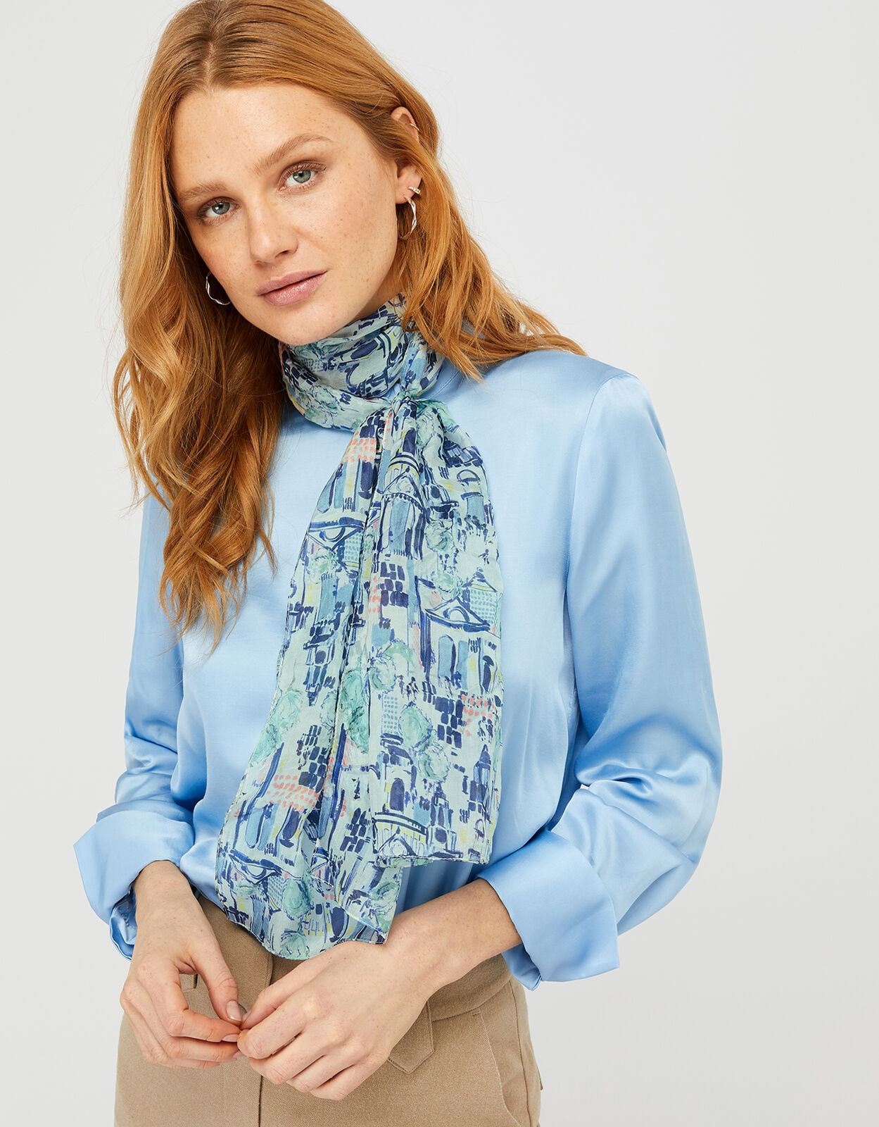 Accessorize clearance silk scarf