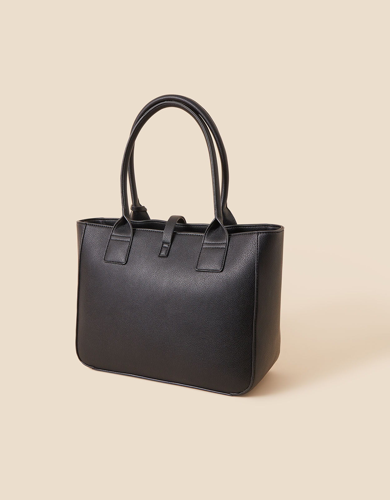 Tote handbag with compartments hot sale