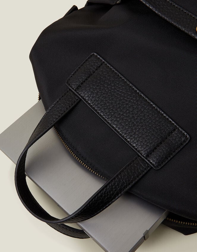 Nylon Canvas Backpack, , large