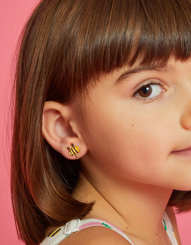 5-Pack Girls Spring Garden Clip-On Earrings, , large