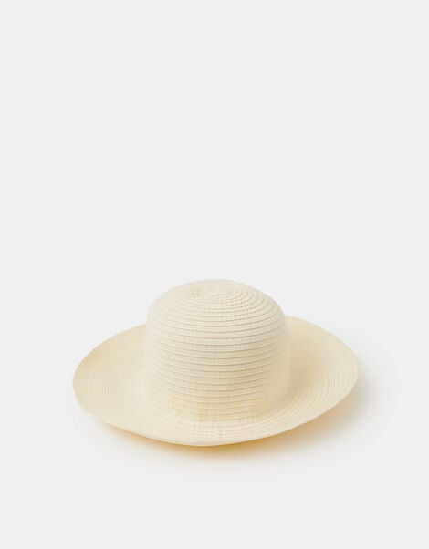 Packable Ribbed Bucket Hat Natural, , large