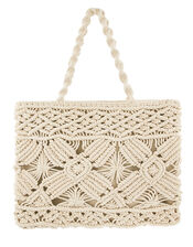 Macrame Shopper Bag, , large