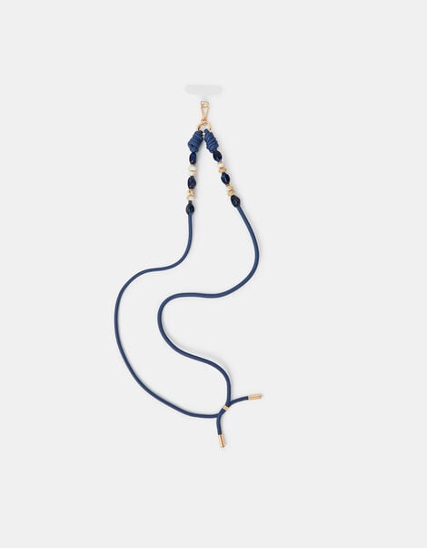 Beaded Cord Phone Strap, , large