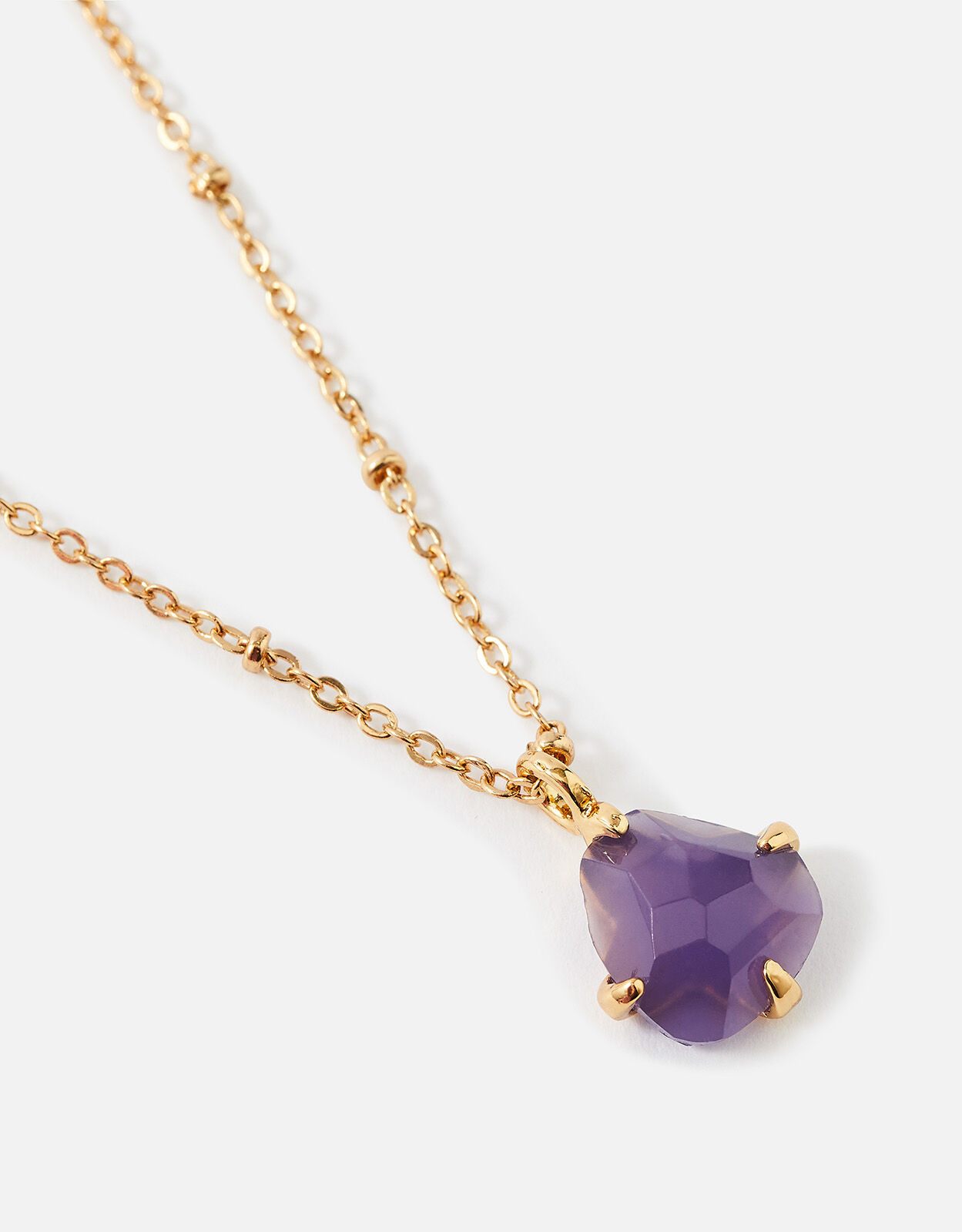 Celestial Claw Stone Pendant Necklace 