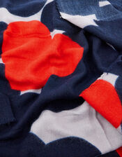 Heart-to-Heart Blanket Scarf, , large