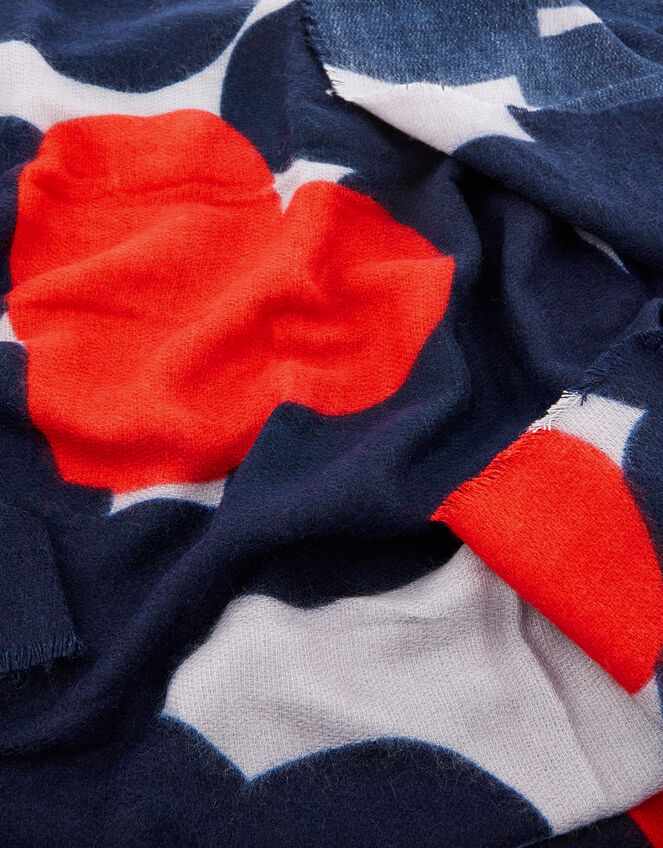 Heart-to-Heart Blanket Scarf, , large