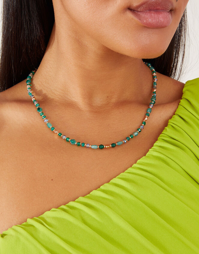 Round Beaded Necklace Necklaces Accessorize UK