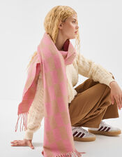 Checkerboard Blanket Scarf, , large