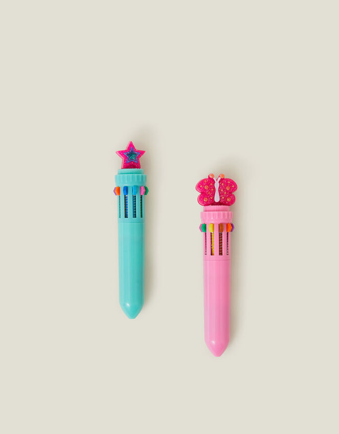 2-Pack Girls Mini 10 Colour Pens, , large