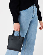 Mini Top Handle Cross Body , Black (BLACK), large