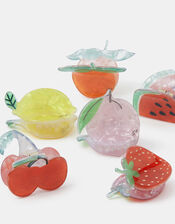 6-Pack Mini Fruit Claw Clips, , large