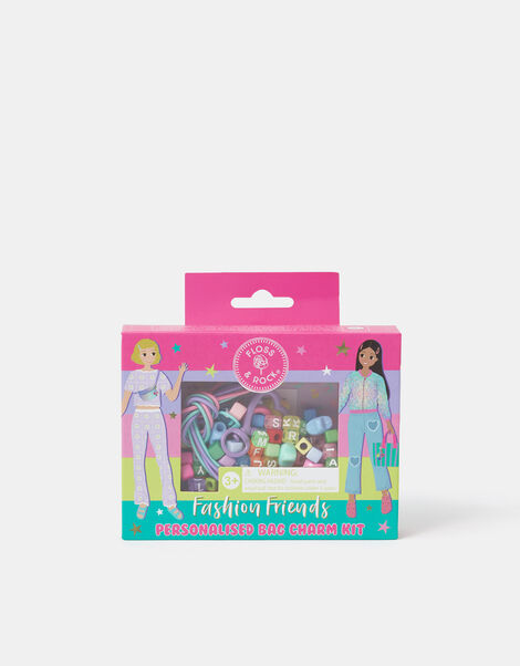Floss & Rock Girls Bead Bag Charm Kit, , large