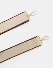 Contrast Edge Bag Strap, Cream (CREAM), large