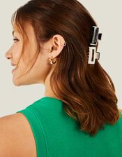 2-Pack Small Monochrome Claw Clips, , large