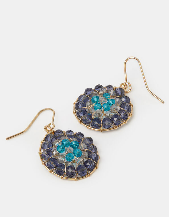 Aashiana Bead Round Drop Earrings, , large