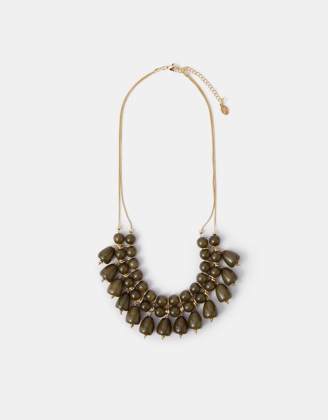 Chunky Beaded Necklace, , large