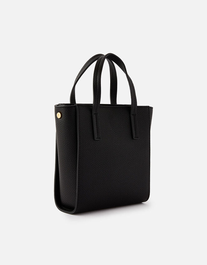 Mini Top Handle Cross Body , Black (BLACK), large