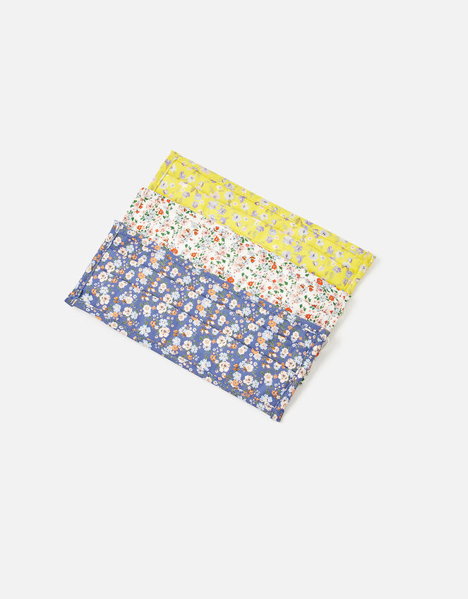 Floral Face Covering Multipack, , large