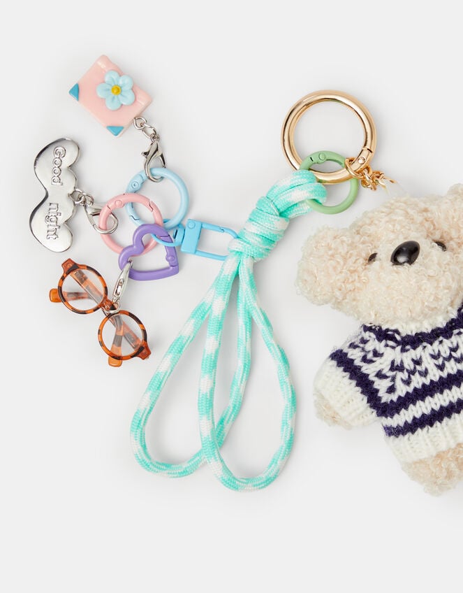 Snuggle Pup Bag Charm, , large