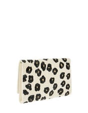 Animal Beaded Clutch Bag, , large