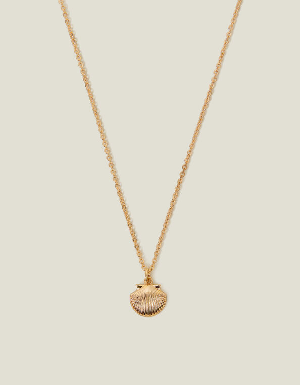 Shell Pendant Necklace, , large