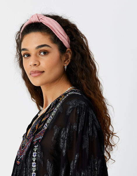 Crinkle Knot Headband, , large