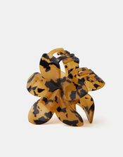 Tort Flower Claw Clip, , large