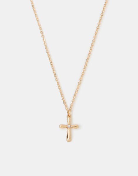 Cross Pendant Necklace, , large