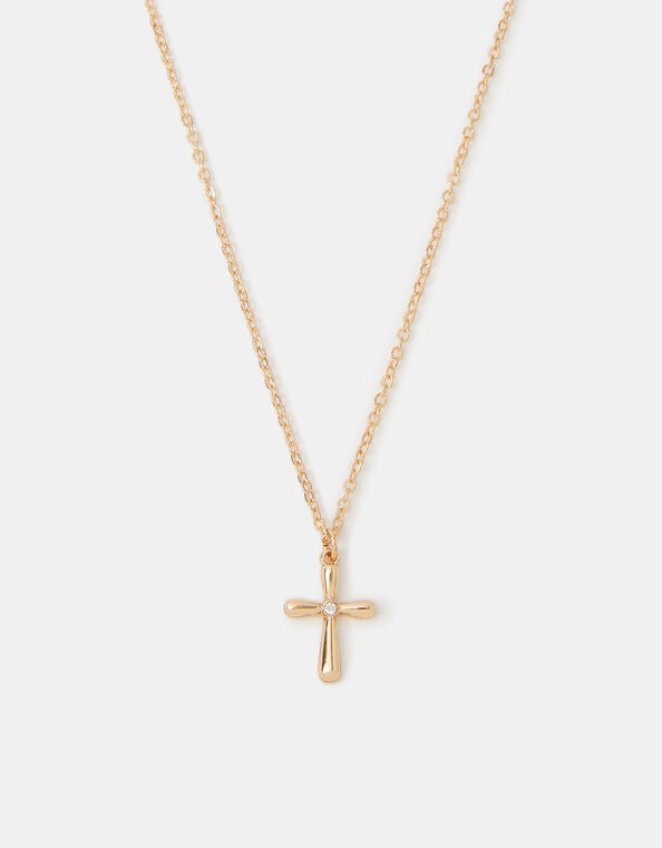 Cross Pendant Necklace, , large