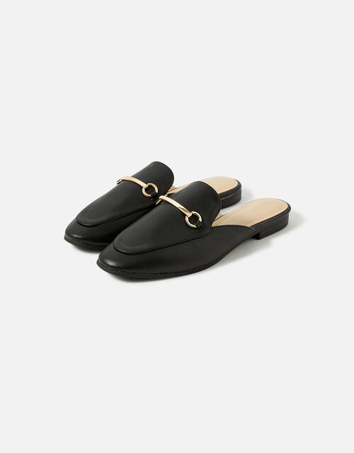 Backless Loafers, Black (BLACK), large