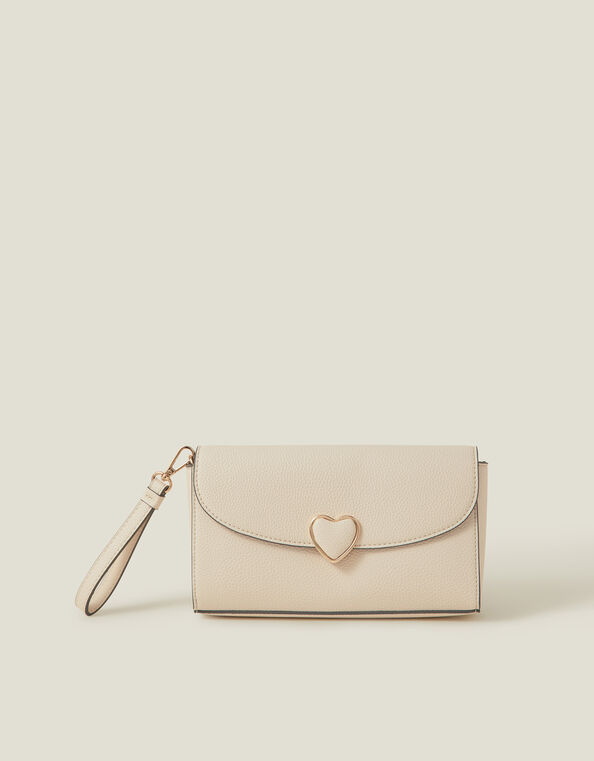 Heart Clutch Bag, , large