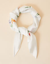 Wildflower Large Satin Square Scarf, , large