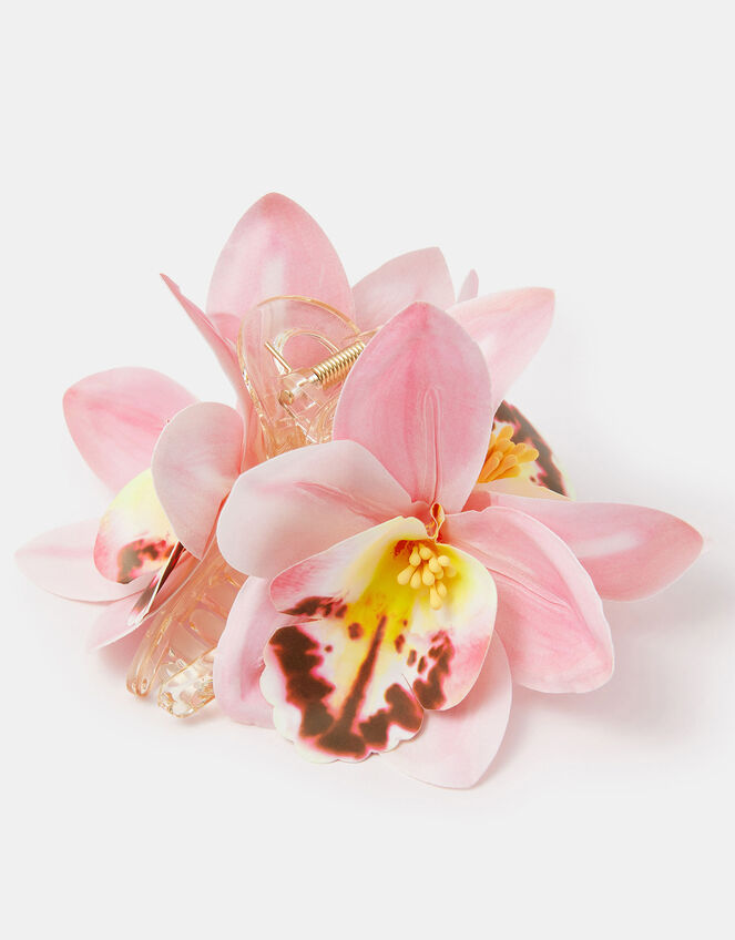 Orchid Flower Claw Clip, , large
